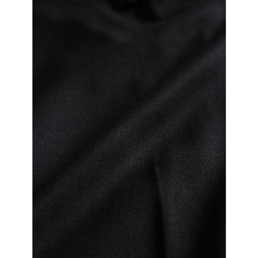 憧れ ノータック スラックス 大きいサイズ メンズ ビジネス ウール混 洗える ブラック 100-130 HYBRIDBIZ WALK 春夏  srammram.com
