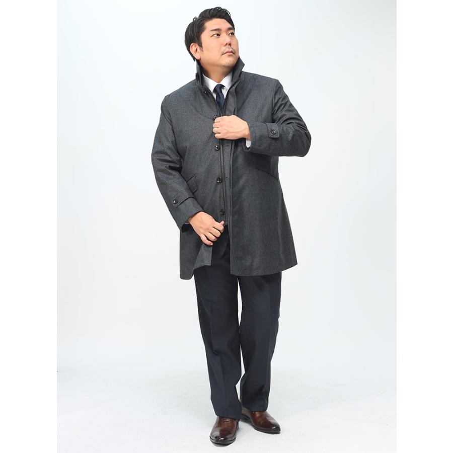 B＆T CLUB（ビーティークラブ） コート メンズ 大きいサイズ 中綿