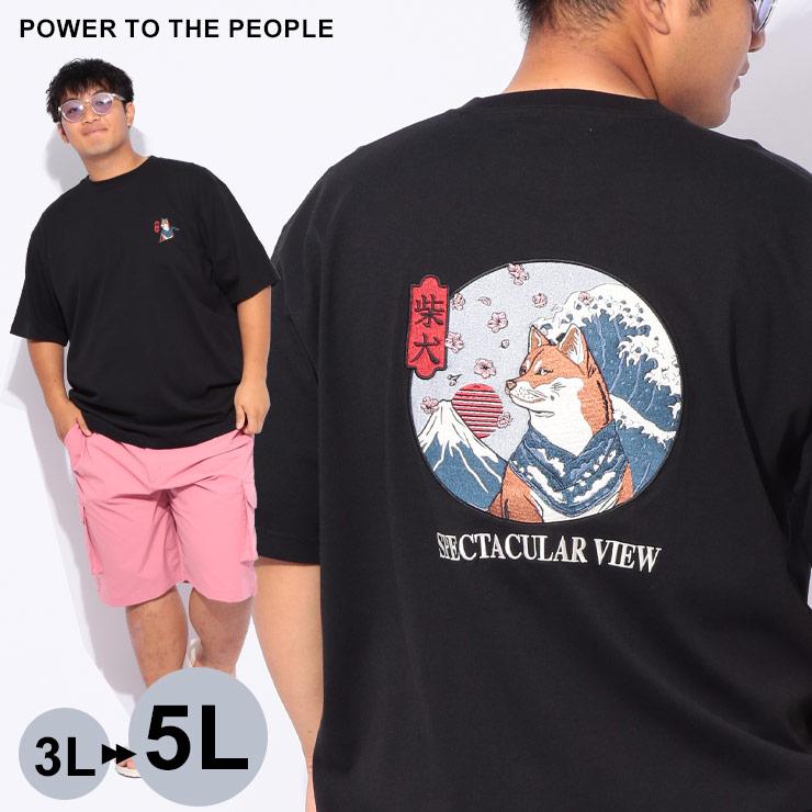 POWER TO THE PEOPLE（パワートゥーザピープル） Tシャツ 半袖 メンズ