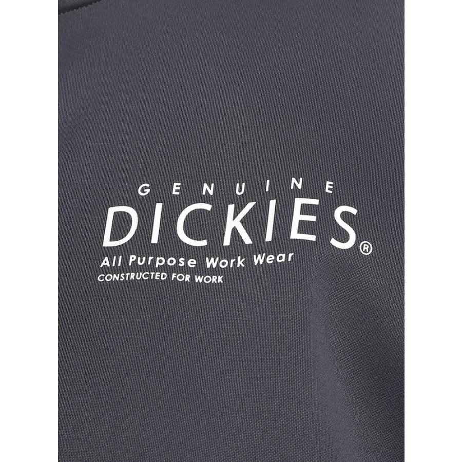 トレーナー 大きいサイズ メンズ 胸ロゴ ハーフジップ ダンボール プルオーバー スタンド ブラック ベージュ 3L 4L 5L GENUINE Dickies ディッキーズ｜btclub｜04