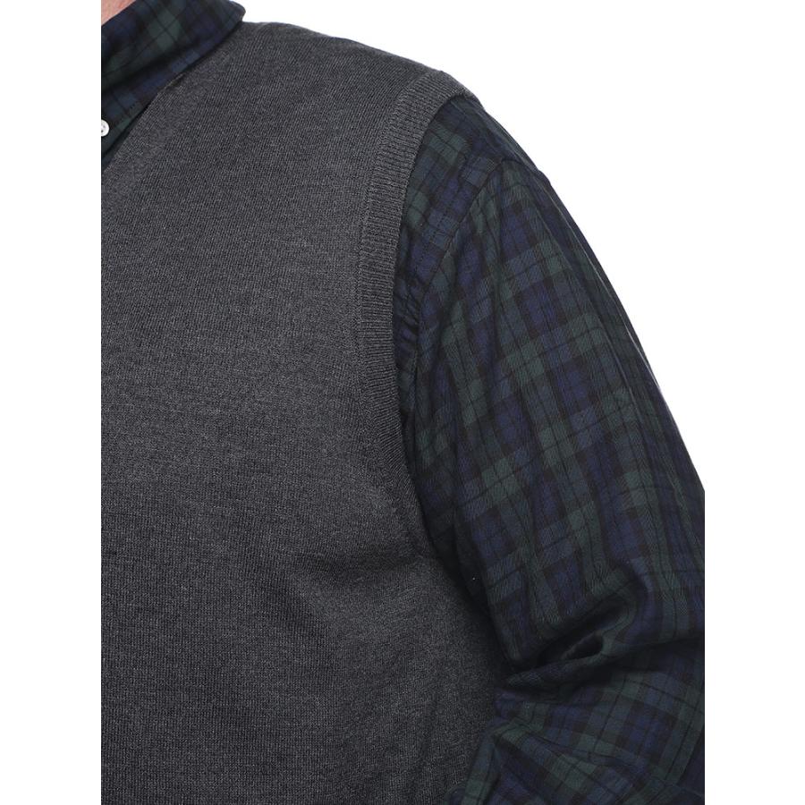 B&T CLUB 洗える ニットベスト 大きいサイズ メンズ 快ラクWEAR B&T CLUB 洗える ニットベスト 大きいサイズ メンズ 快ラクWEAR