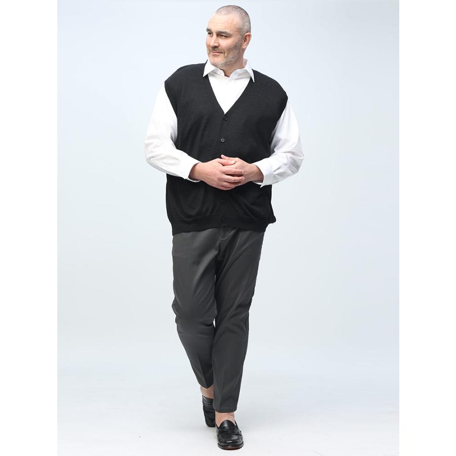 B&T CLUB 洗える ニットベスト 大きいサイズ メンズ 快ラクWEAR B&T CLUB 洗える ニットベスト 大きいサイズ メンズ 快ラクWEAR