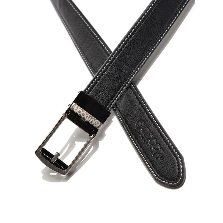 ベルト 大きいサイズ メンズ ビジネス 合成皮革 ステッチ キーリット PUレザー バックル OUTDOOR PRODUCTS