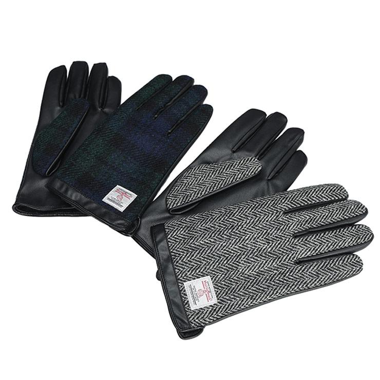 HARRIS TWEED（ハリスツイード） 手袋 メンズ 大きいサイズ グローブ