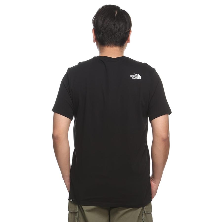 THE NORTH FACE ザ ノースフェイス 半袖 Tシャツ BOX ロゴ ハーフドーム プリント クルーネック 大きいサイズ メンズ 白 黒 NF00CEQ5 FINE TEE｜btclub｜08