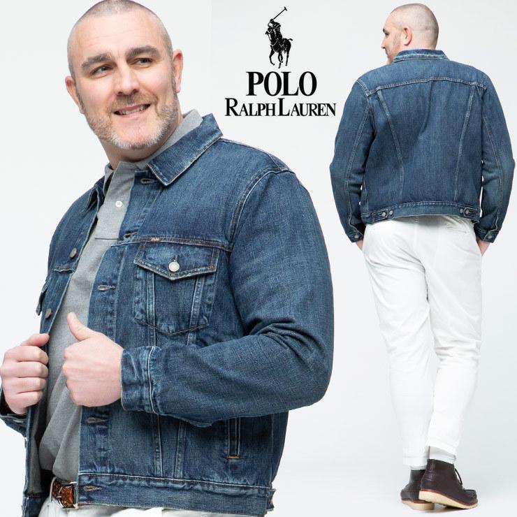 デニムジャケット 大きいサイズ メンズ ポケット フルボタン Gジャン