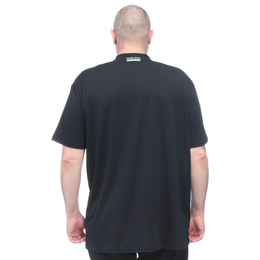 MIZUNO（ミズノ） シャツ メンズ 大きいサイズ モックネック 吸汗速乾