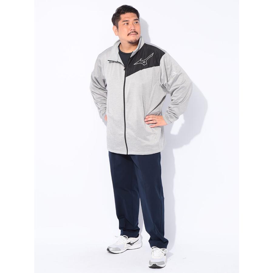 MIZUNO（ミズノ） トラックジャケット メンズ 大きいサイズ 裏ブロック