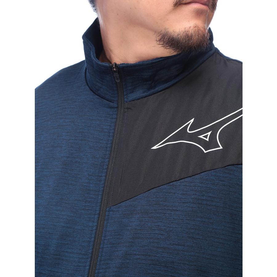 MIZUNO（ミズノ） トラックジャケット メンズ 大きいサイズ 裏ブロック