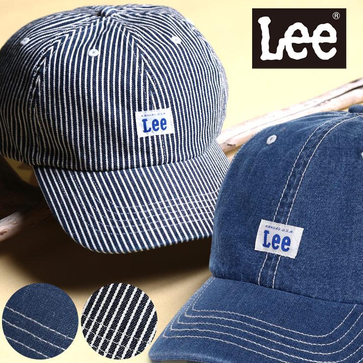 デニムキャップ 大きいサイズ メンズ コットン ローキャップ 帽子 ストライプ ブルー ストライプ Lee リー 大きいサイズのサカゼン 通販 Paypayモール