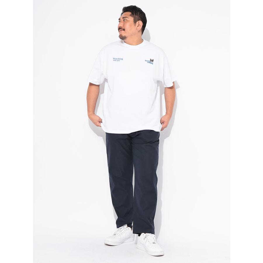 パンツ メンズ 大きいサイズ ヒヤロン 冷感 軽量 ピケストレッチ