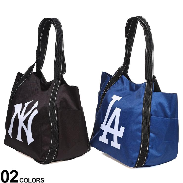 MLB メジャーリーグベースボール トートバッグ NYヤンキース LA MLB メジャーリーグベースボール トートバッグ NYヤンキース LA