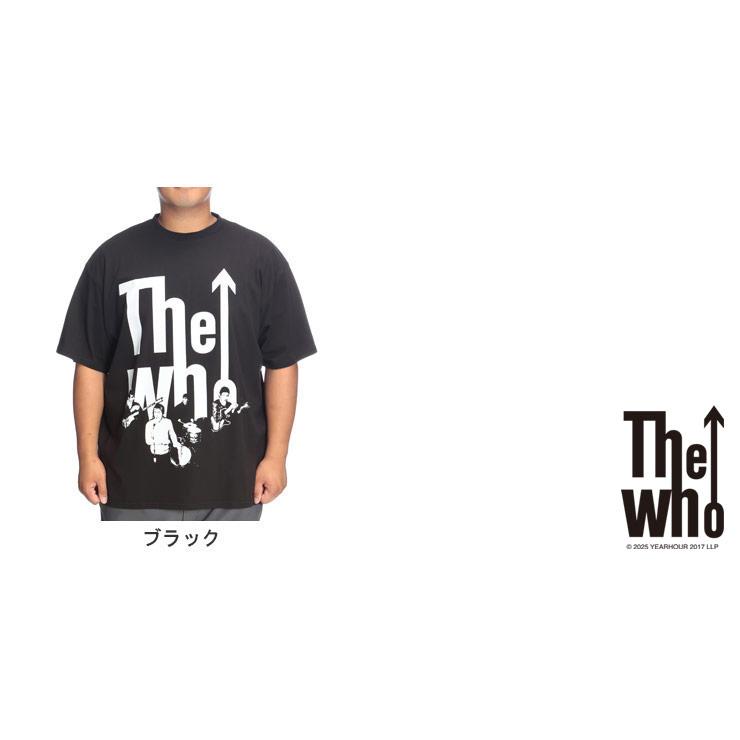Tシャツ 半袖 メンズ 大きいサイズTHE WHO プリント クルーネック 