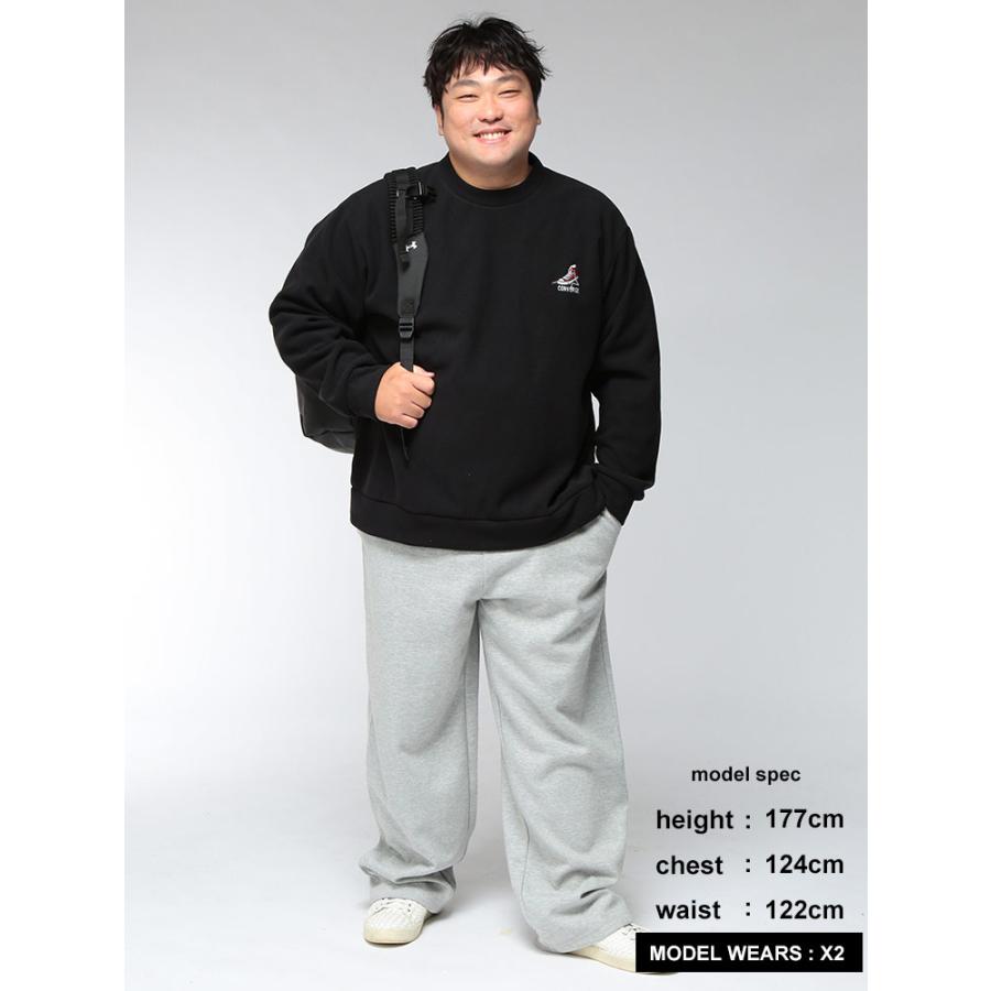 スウェットパンツ メンズ 大きいサイズ 3L 4L 5L 6L 7L 8L 9L 10L イージーパンツ 太め ワイドパンツ ボトムス ロングパンツ 無地 シンプル ポンチ生地 | B＆T CLUB | 04