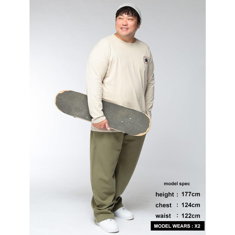スウェットパンツ メンズ 大きいサイズ 3L 4L 5L 6L 7L 8L 9L 10L イージーパンツ 太め ワイドパンツ ボトムス ロングパンツ 無地 シンプル ポンチ生地 | B＆T CLUB | 07