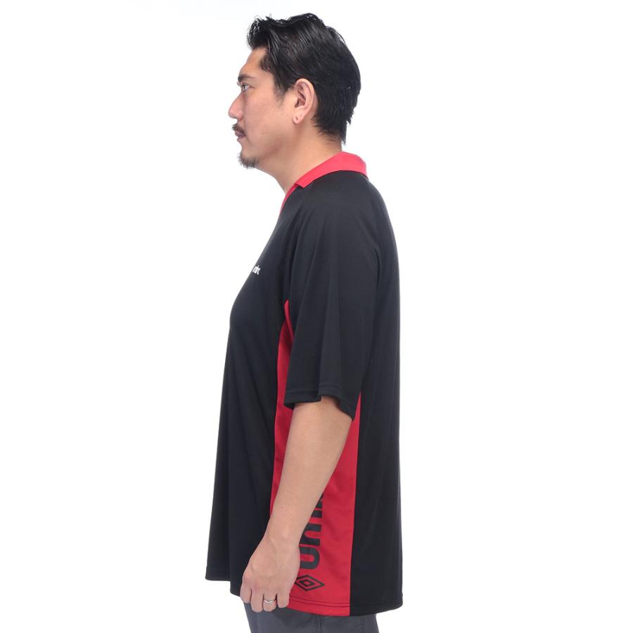 umbro（アンブロ） Tシャツ 半袖 メンズ 大きいサイズ吸水速乾 UV対策