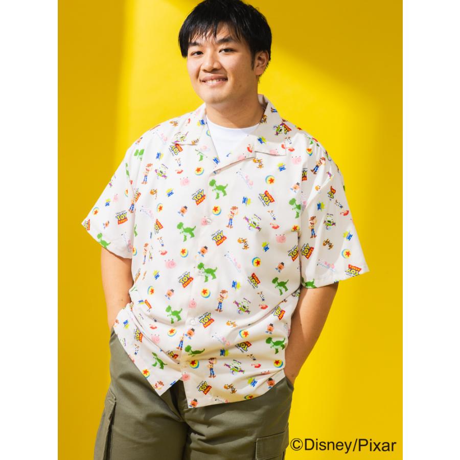 Disney（ディズニー） シャツ 半袖 メンズ 大きいサイズ 『トイ