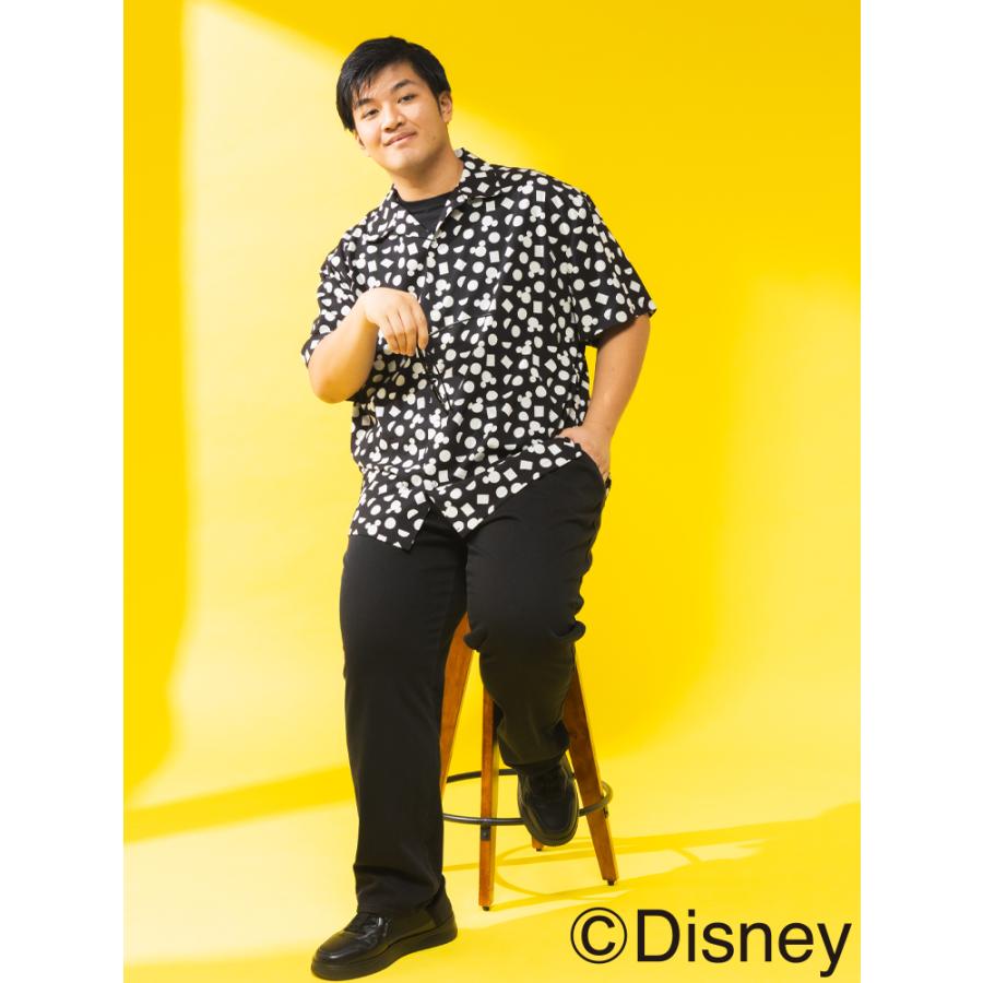 Disney（ディズニー） / シャツ 半袖 メンズ 大きいサイズ 『ミッキー