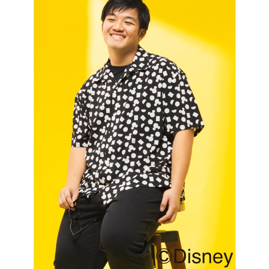 Disney（ディズニー） / シャツ 半袖 メンズ 大きいサイズ 『ミッキー