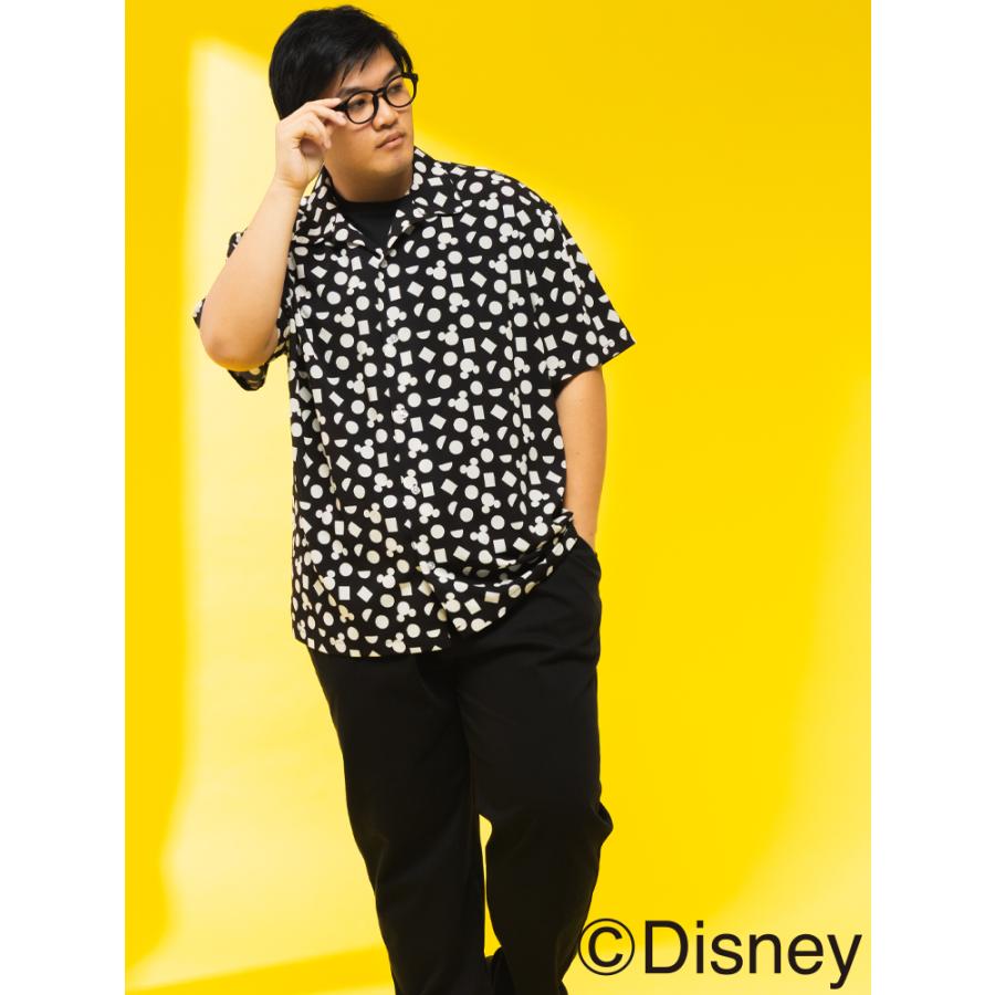 Disney（ディズニー） / シャツ 半袖 メンズ 大きいサイズ 『ミッキー