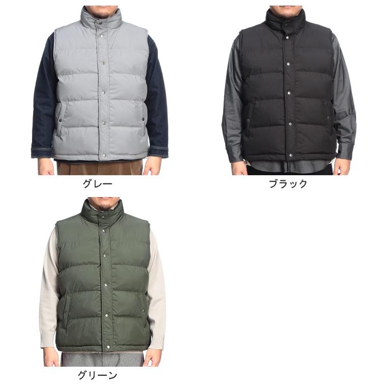 B＆T CLUB（ビーティークラブ） 中綿ベスト メンズ 大きいサイズ 