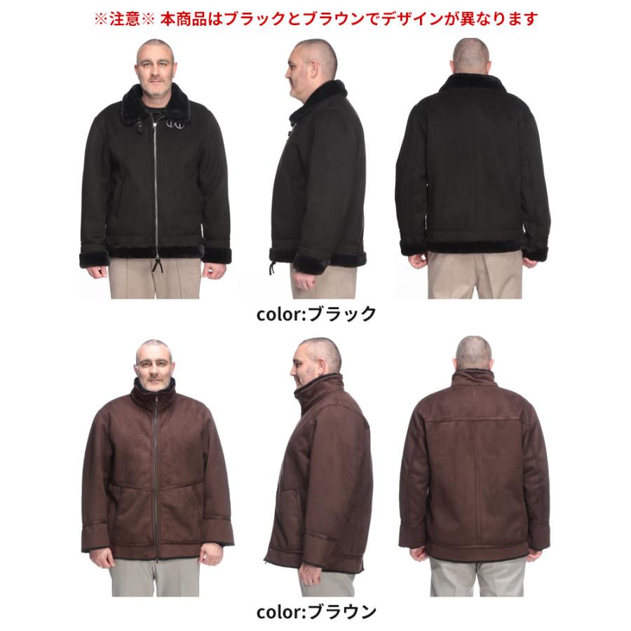 g-stage（ジーステージ） フェイクムートン ジャケット メンズ 大きい
