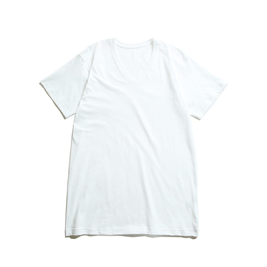 アンダーTシャツ 2枚セット 大きいサイズ メンズ 抗菌防臭 消臭 Vネック 半袖 インナー Tシャツ ビジネス ホワイト 3L-8L B＆T CLUB INALL｜btclub｜08