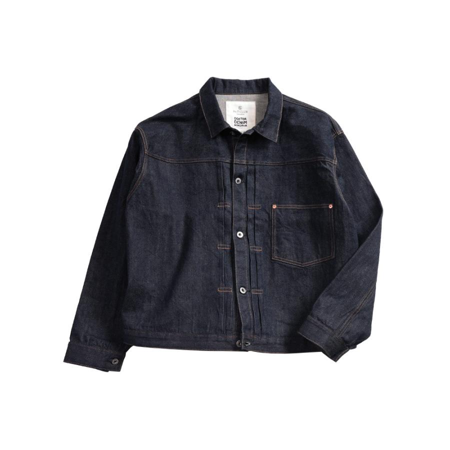 【別注】デニムジャケット メンズ 大きいサイズ ジージャン 匠-TAKUMI- DOCTOR DENIM HONZAWA×KAIHARA DENIM 1stモデル仕様 Gジャン B＆T CLUBの画像