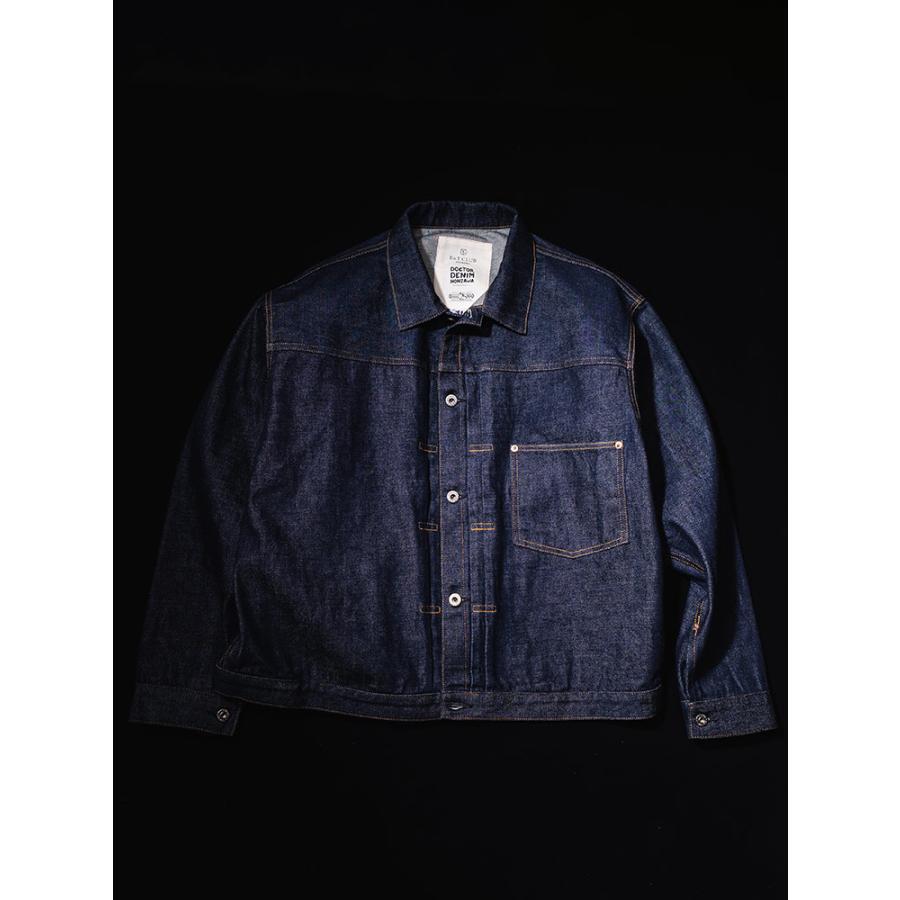 【別注】デニムジャケット メンズ 大きいサイズ ジージャン 匠-TAKUMI- DOCTOR DENIM HONZAWA×KAIHARA DENIM 1stモデル仕様 Gジャン B＆T CLUBの画像