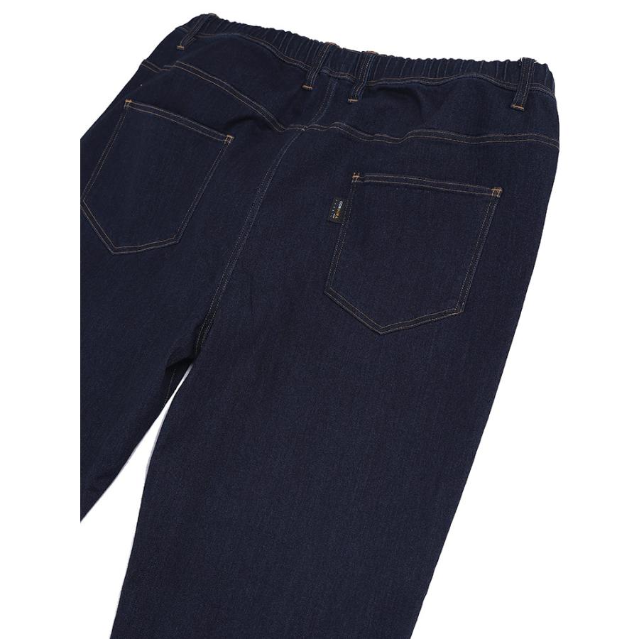 ジョガーパンツ 大きいサイズ メンズ コーデュラ デニム ストレッチ CORDURA DENIM PANTS ジーンズ タフ 伸縮 高強度 ブルー/ネイビー 3L-9L相当 B＆T CLUB｜btclub｜06