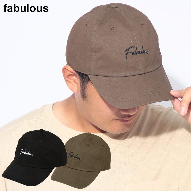 Fabulous（ファビュラス） キャップ 大きいサイズ メンズ コットン
