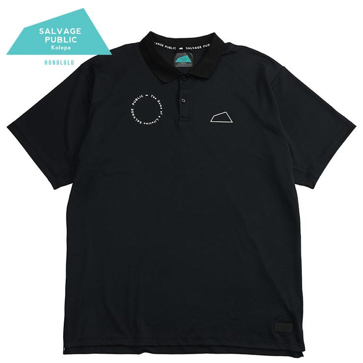 美品　SALVAGE PUBLIC 半袖シャツ　L SALVAGE PUBLIC KOLEPA［サルベージパブリックコレパ］SURF MOCKNECK