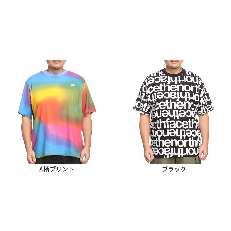 半袖 Tシャツ 大きいサイズ メンズ コットン クルーネック Men'z Aop Box Fit Tee クルー ブラック 1XL 2XL THE NORTH FACE ザ ノースフェイス｜btclub｜02