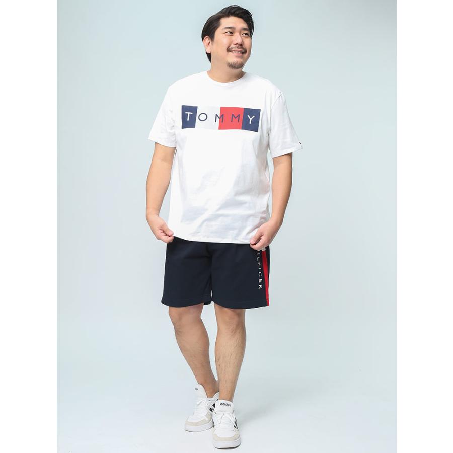 ショートパンツ 大きいサイズ メンズ 裏起毛 スウェット LEO SWEAT SHORT FLEECE ショーツ 半ズボン 春 夏 スポーツ TOMMY HILFIGER トミーヒルフィガー｜btclub｜10