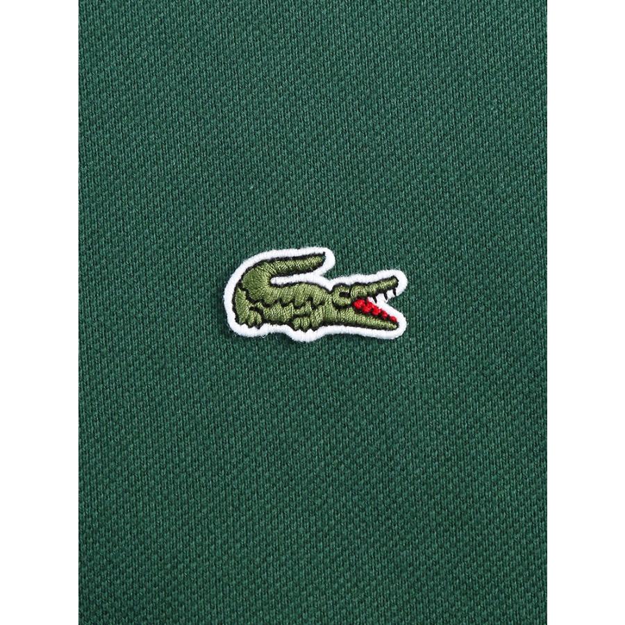 LACOSTE ラコステ 半袖 ポロシャツ ワニ 刺繍 ワッペン L1212 トップス ゴルフ 定番 ビジネス 大きいサイズ メンズ｜btclub｜06