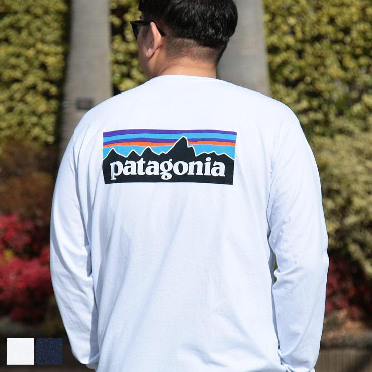 patagonia（パタゴニア） Tシャツ 長袖 メンズ 大きいサイズ バック
