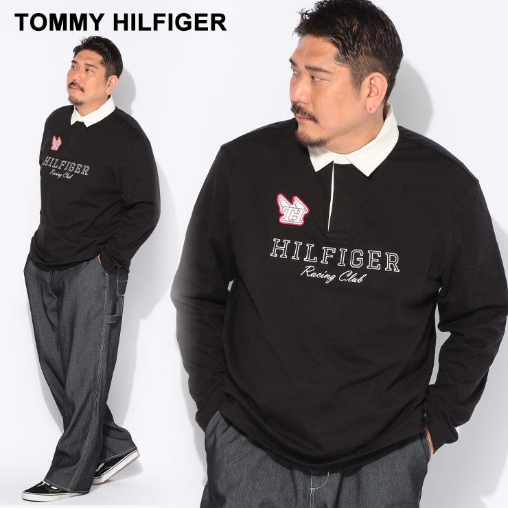 TOMMY HILFIGER（トミー・ヒルフィガー） ポロシャツ 長袖 メンズ 