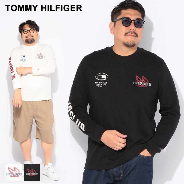 TOMMY HILFIGER（トミー・ヒルフィガー） Tシャツ 長袖 メンズ 大きい 