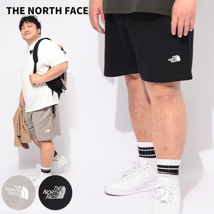 ノースフェイス ショートパンツ メンズ 大きいサイズ ハーフパンツ ロゴプリント スウェット ショーツ ボトムス パンツ スエット 春 夏 THE NORTH FACE 1XL 2XL