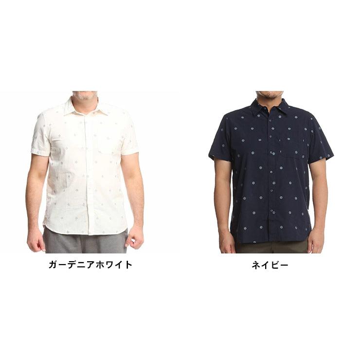 ノースフェイス 半袖 シャツ 大きいサイズ メンズ 総柄 ポケット BAYTRAIL JACQUARD SHIRT THE NORTH FACE 23SSBTS｜btclub｜02