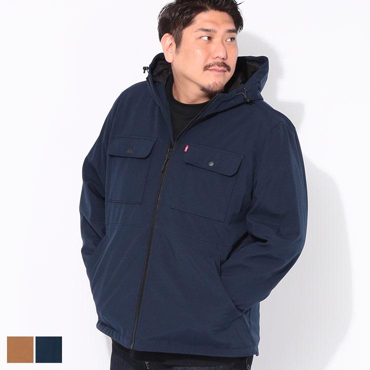 ジャケット・アウター levi's all duty HOODED JACKET M リーバイス アウター メンズ 大きいサイズ ジャケット フード 中綿