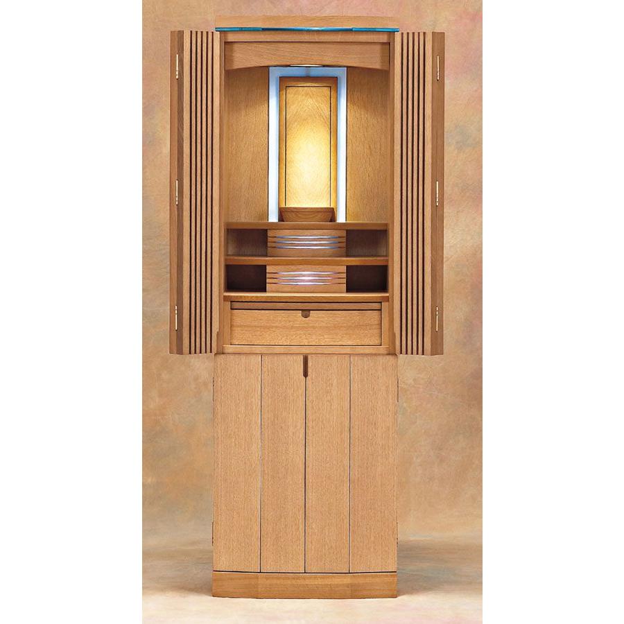 スモークガラスのモダン仏壇 スモークガラスのモダン仏壇