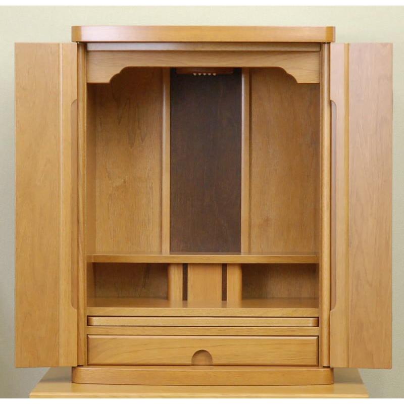 モダン仏壇キュート16号国産上置家具調仏壇 モダン仏壇上置型小型仏壇