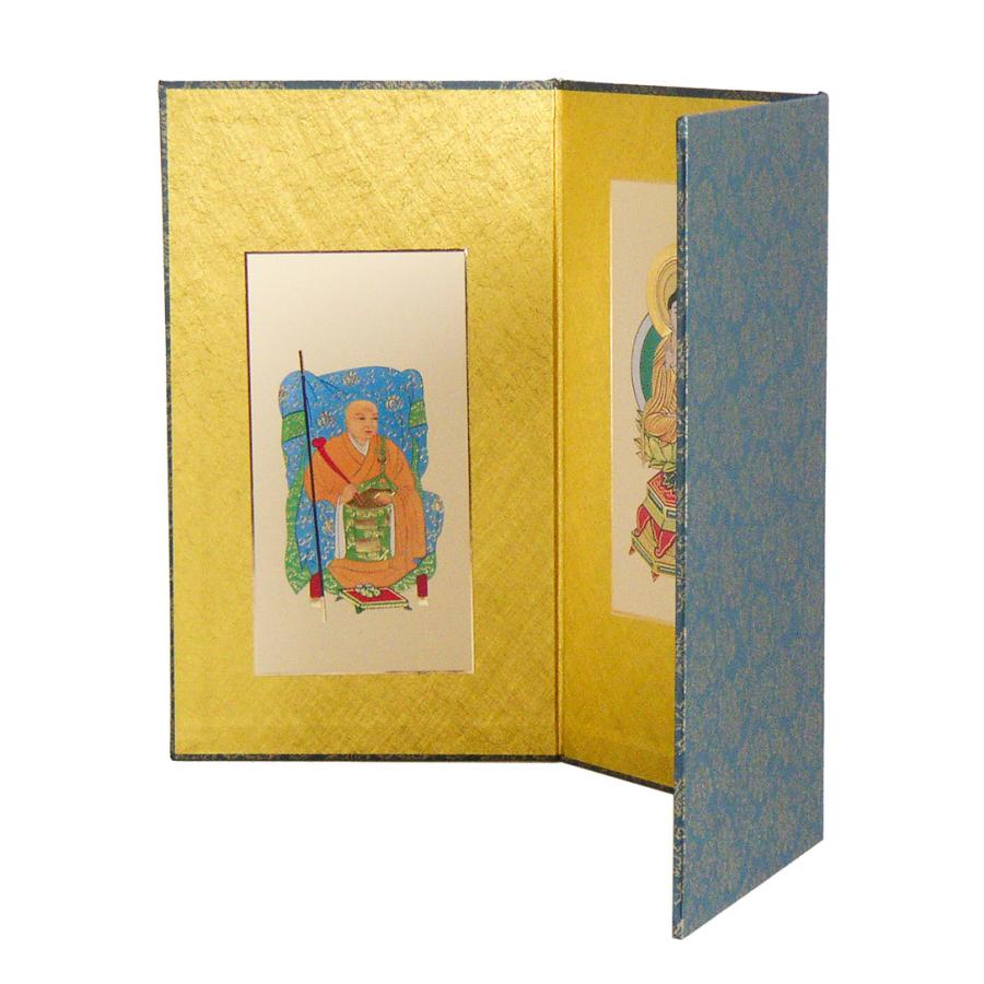 ミニ御本尊（大）ej三つ折り本尊三つ折/仏具用品_葬儀_お葬式_法事_