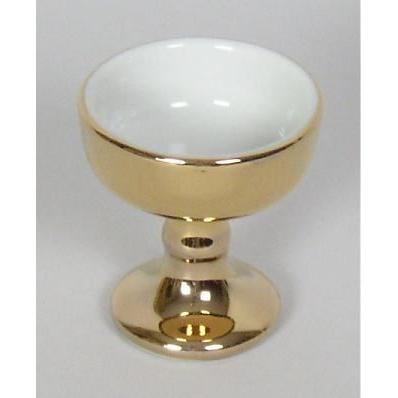 総金仏器(小)(陶器製)/セット_仏具用品_仏壇_仏器_お供え_仏具_仏飯器_