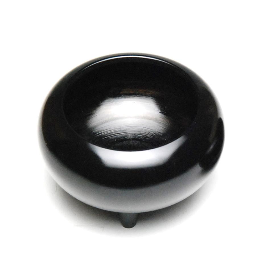 香炉 真鍮製 香呂 寛通型 黒漆色 4.0号（呼称4.5寸）前香炉 国産_2