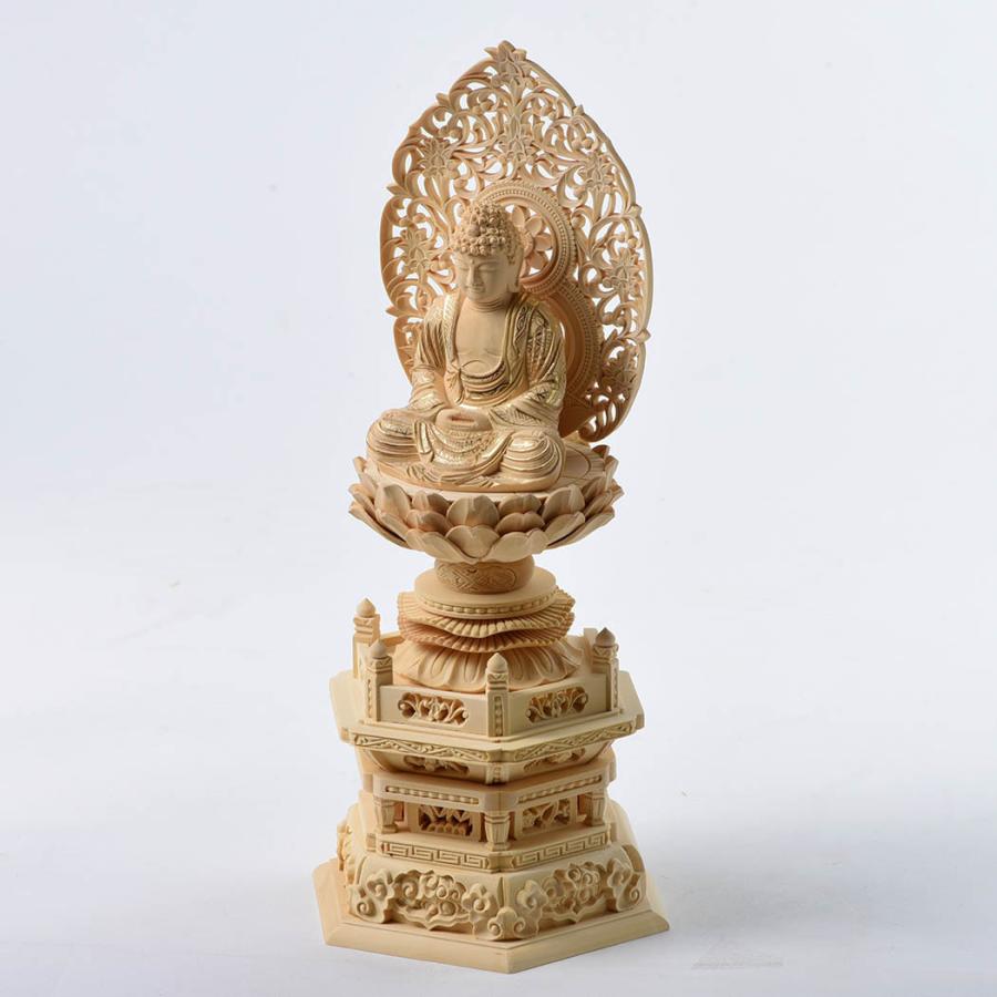 総ツゲ　仏像6寸 総ツゲ 仏像6寸