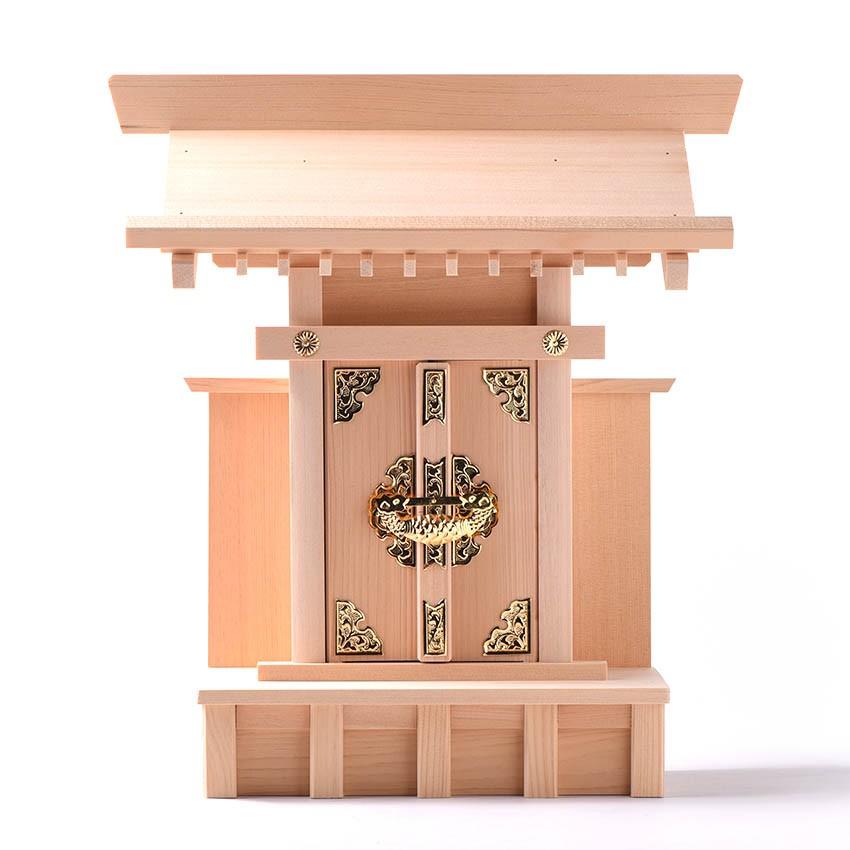 神棚 コンパクトで モダンデザイン 一社 大天理 上級品 尾州桧 木曽桧