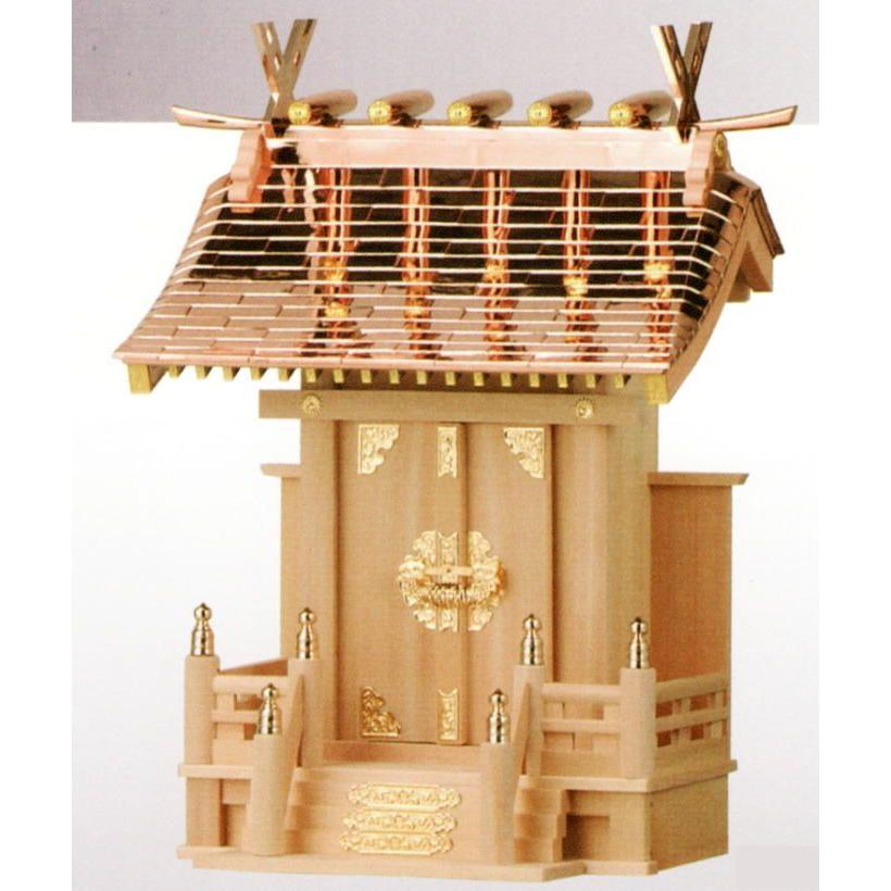 神棚銅屋根一社（扉金具） : ハセガワ仏壇 - 通販 - Yahoo!ショッピング