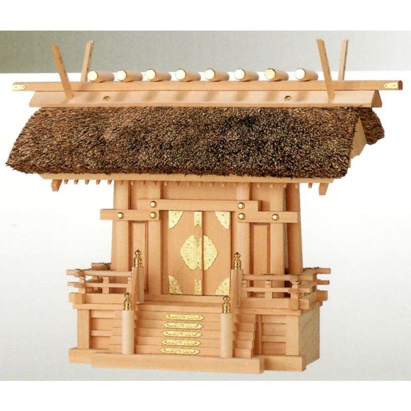 神棚極上茅葺一社M-6扉金具